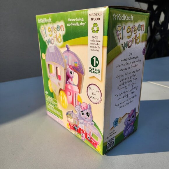 NEW KidKraft Squirrel Wooden Food Truck Doll Figure Bakery Montessori Playset Ec - Picture 5 of 8